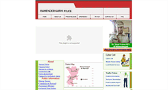 Desktop Screenshot of narnaul.haryanapolice.gov.in